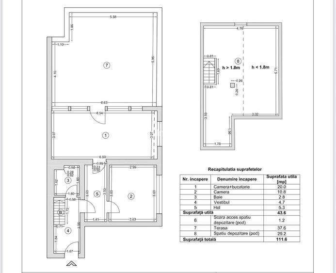 DRUMUL  TABEREI , VALEA  DOFTANEI , APARTAMENT TIP PENTHOUSE - 15