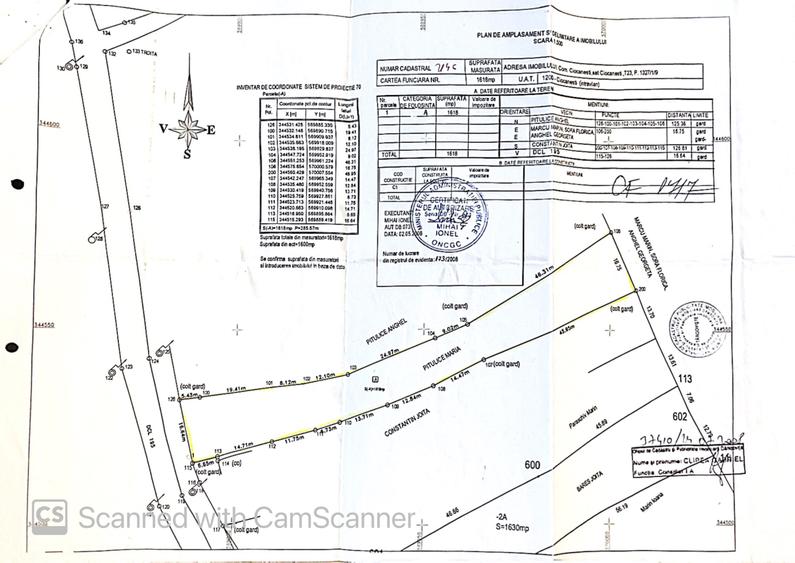 Teren INTRAVILAN Comuna Ciocanesti - 3