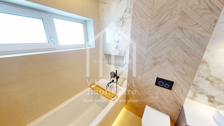 Ap. cu 3 camere-etaj intermediar, mobilat partial -75mp utili + terasa - 18