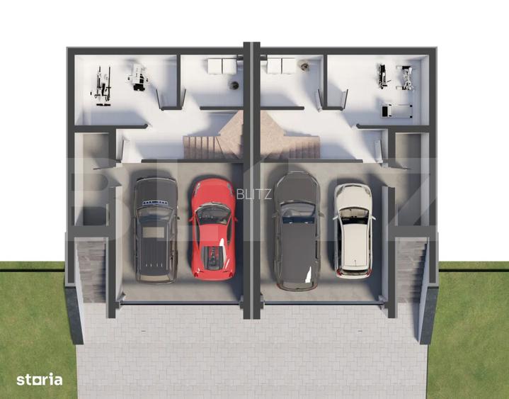 Casa moderna cu terasa panoramica si garaj dublu – confort, intimitate - 2