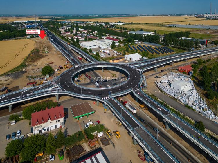 Teren intravilan - Intersectie DNCB / Soseaua Berceni (Pasaj Suspendat) - 2