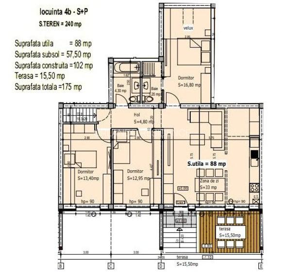 Casa  4 camere + demisol | Domnești – Teghes | Direct dezvoltator |  PROMOTIE!!! - 1