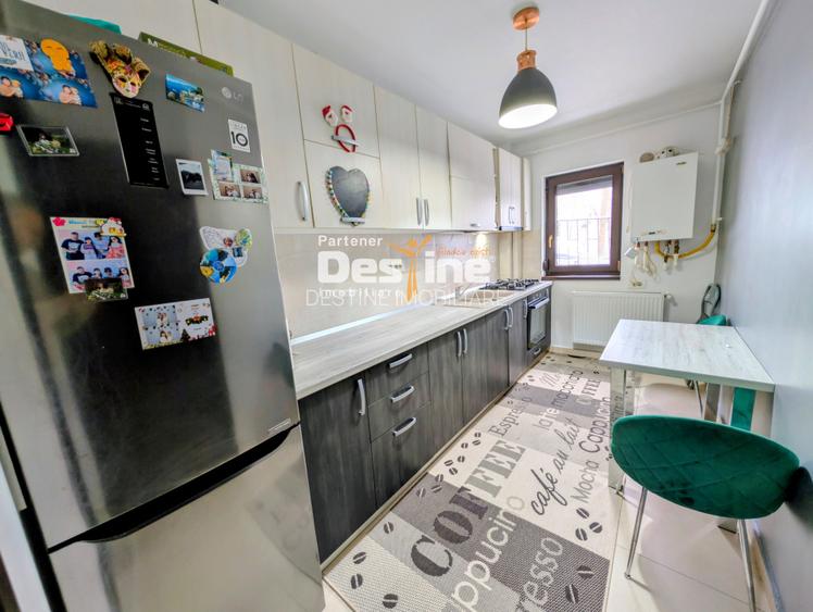 Apartament 2 camere decomandat 59 mp mobilat utilat geam la baie loc de parcare - 7