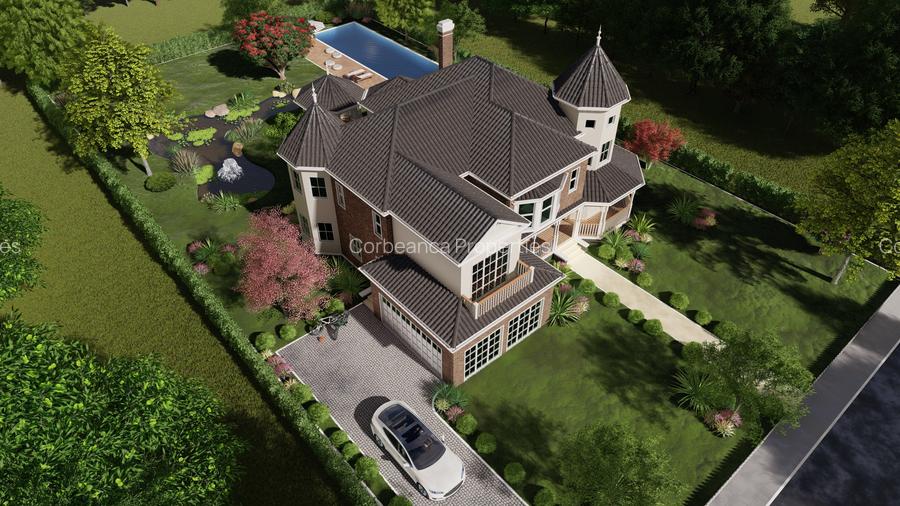 Vila San Francisco, 5 dormitoare, 934mp teren, piscina, zona Paradisul Verde - 2