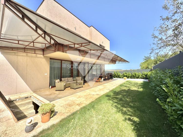 Casa de lux 4 camere terasa pivnita si teren 1007 mp Daia Noua Sibiu - 3