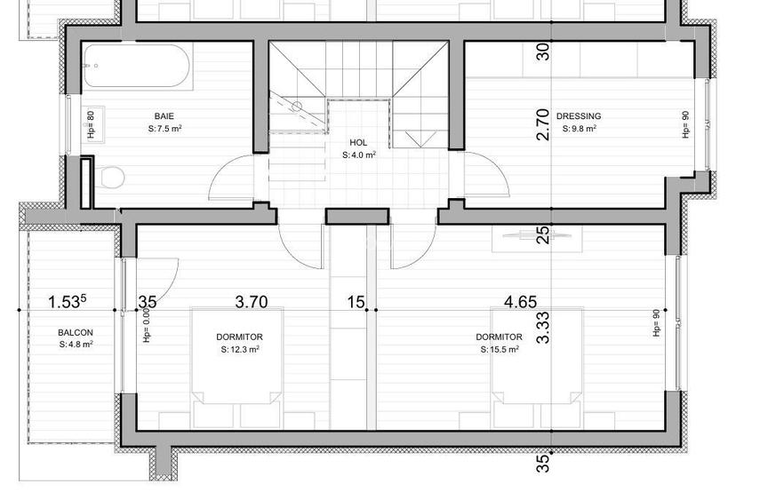 COMISION 0%. Casa insiruita in Braytim. Asfalt. Langa Musicescu. - 21