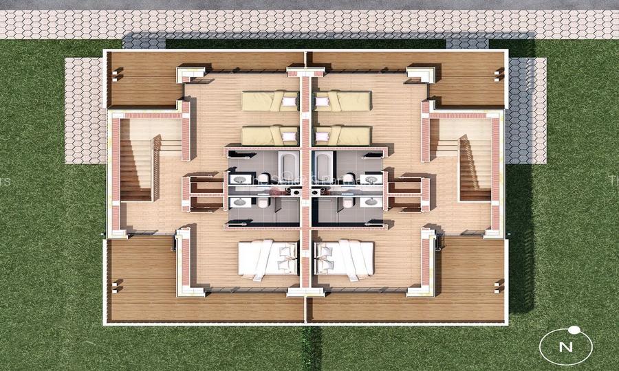 Vila DuplexTip Chalet - 8