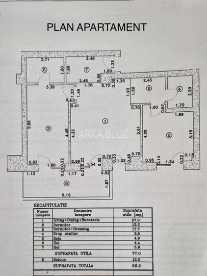 Apartament in Iancu Nicolae -Cortina 126, 3 camere, finisaje de lux, imobil nou - 19