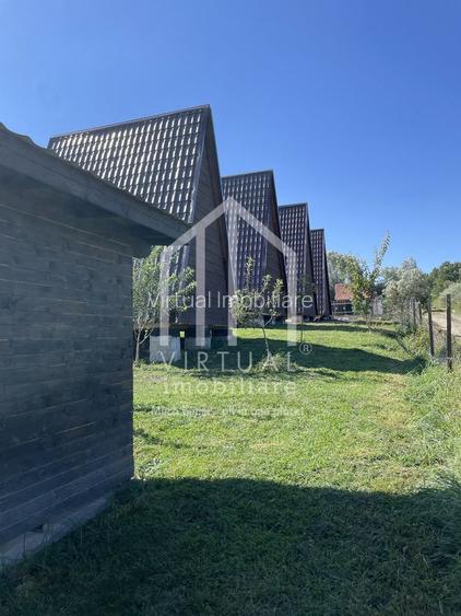 De vanzare 4 cabanute de tip A-frame in Sibiu, teren 829 mp sat Tocile - 3