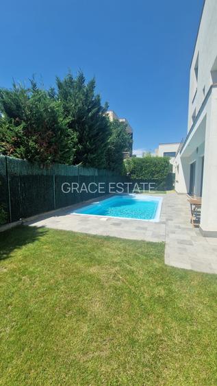 Vila de inchiriat 5 camere/ garaj/piscina  langa Padurea Baneasa- British School - 13