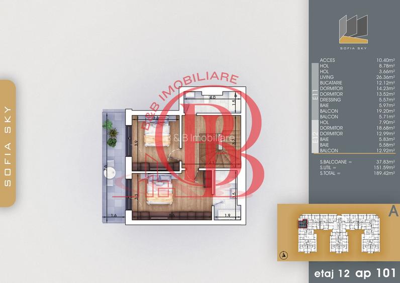 Bloc Finalizat Duplex 5 camere Theodor Pallady 7min Metrou - 2