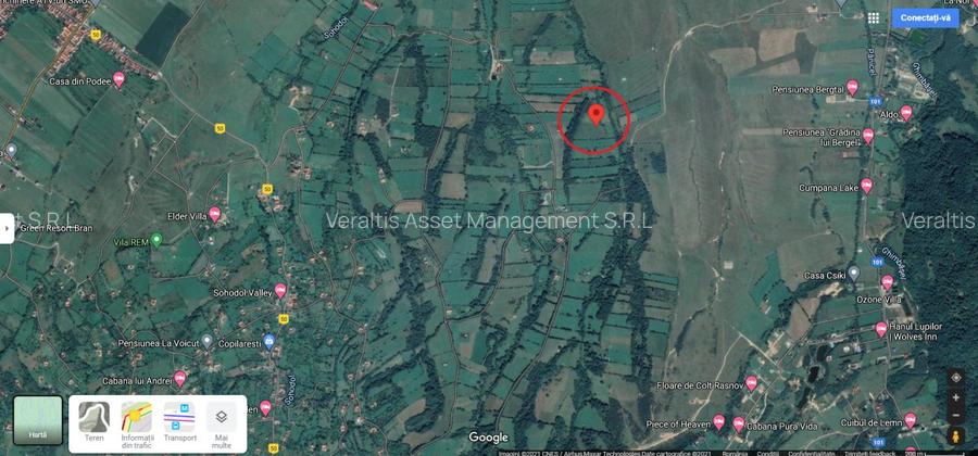 Teren 8,310 mp Sohodol, Bran, jud. Brasov - 2