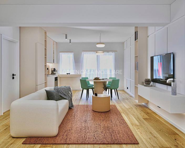 Apartament finisat, balcon, etaj 1, zona Vivo - 5