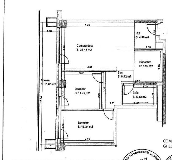 Apartament cu 3 camere, 75 mp, loc de parcare subteran, cartier Zorilor - 11