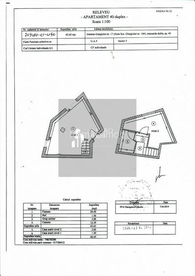 Apartament 2 camere cu scara interioara bloc nou  Giurgiului - 17