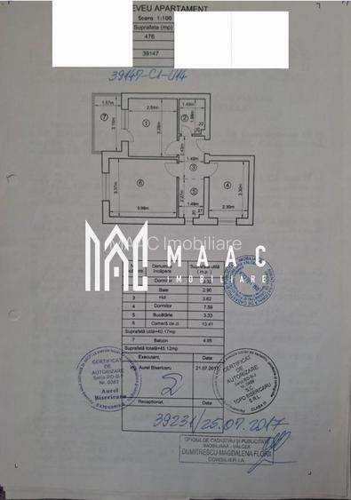 Apartament 2 camere | parter | mobilat si utilat | centrala termica - 1
