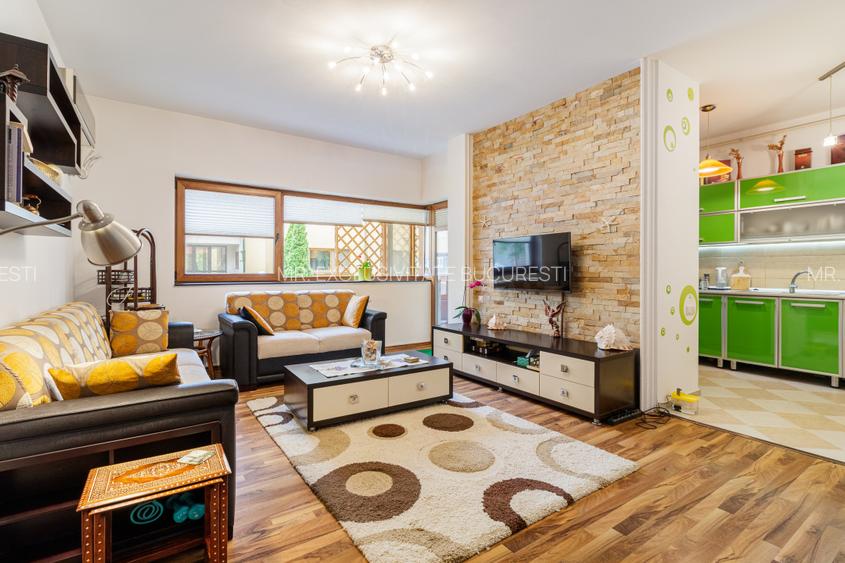 Apartament 3 camere la parter, cu gradina proprie, Otopeni - 3