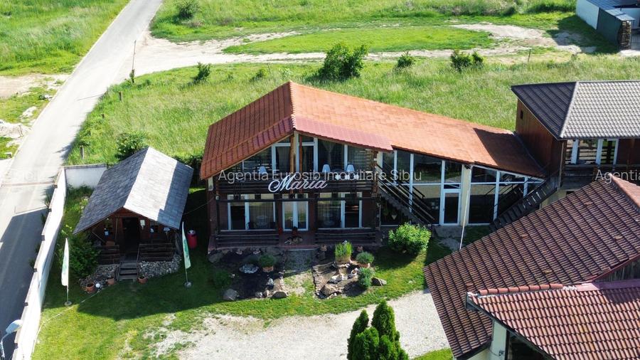 Pensiune si casa de locuit cu 3200 mp teren in Sibiu cartier Gusterita - 3