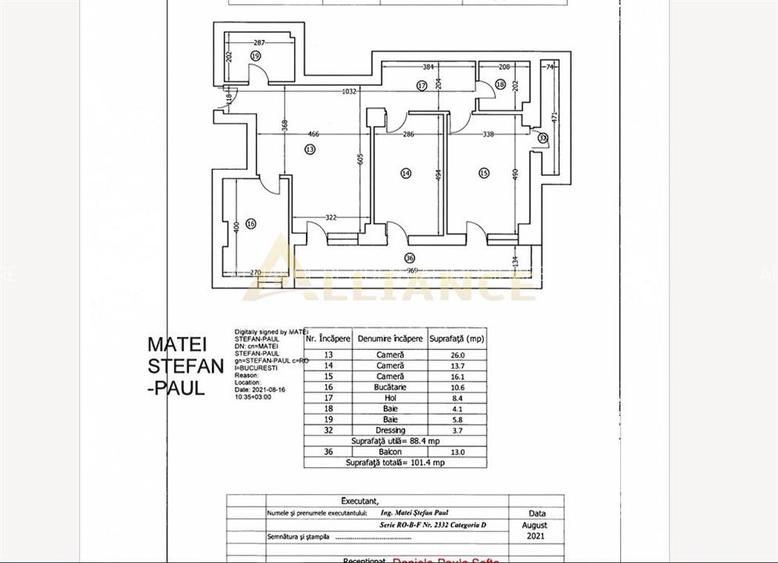 Splaiul Unirii Confort City  Ap 3 cam 101mp mobilat - 18