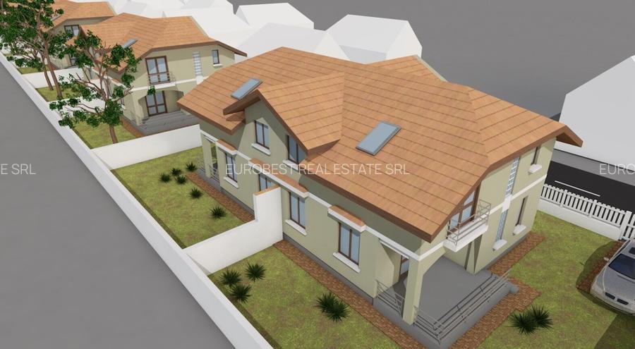 Corbeanca, Laguna Albastra, Lac, vila P+1, tip duplex, 180 mp curte 180 mp, - 9