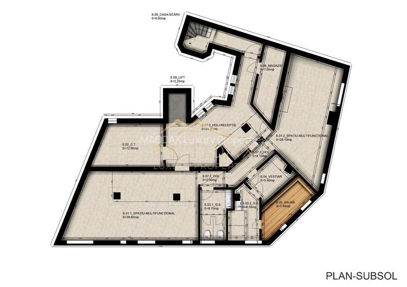 Spatiu Apartamente/ Hotel //​ ​1027.80 mp // Zona Obor - 1