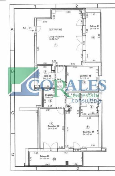 Apartament tip Penthouse. Mobilat si utilat. Parcare subterana!