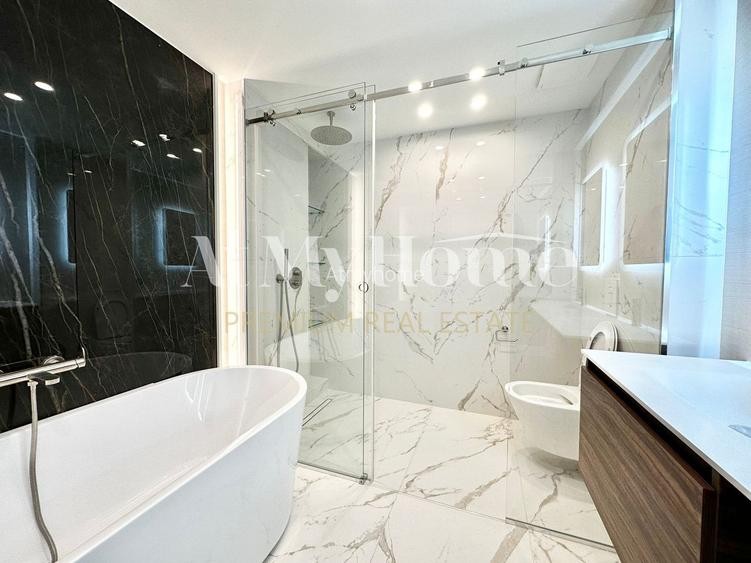 Apartament spatios cu 4 camere, partial mobilat modern, parcare, paza, terase - 3