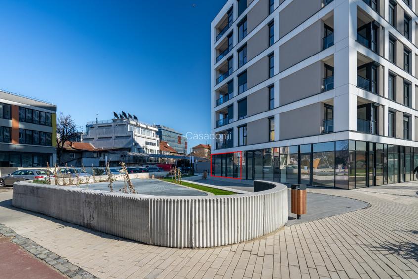 Spatiu comercial vitrat 88 mp – Nord One, zona Piata 700 - 4