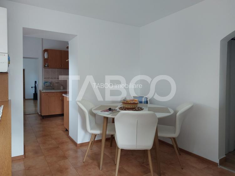 Casa 109 mp 4 camere pivnita terasa loc parcare curte comuna Cisnadie - 7