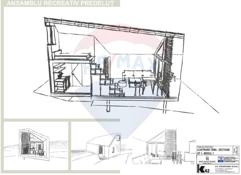 16 E+TVA/mp: Teren Bran Predelut 24253 mp intravilan proiect turistic - 17