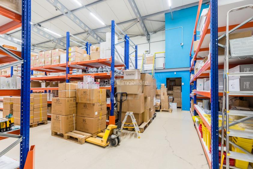 Hale depozitare/productie + Cladire de birouri | Teren 4213 m.p. | Tunari - 52