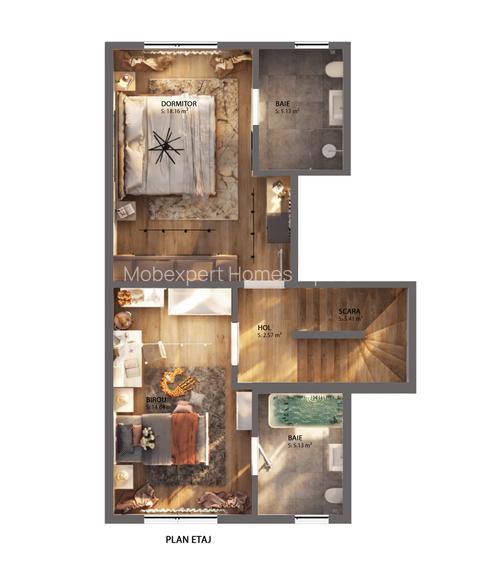 Vila 5 camere tip 1 - Mobexpert Homes Pipera - 3