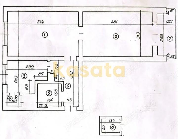 Apartament 2 camere de vânzare | Floreasca | balcon | boxă - 1