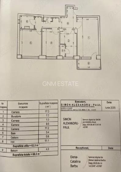 Apartament 3 camere Sachelarie Visarion  / Iancului - 9