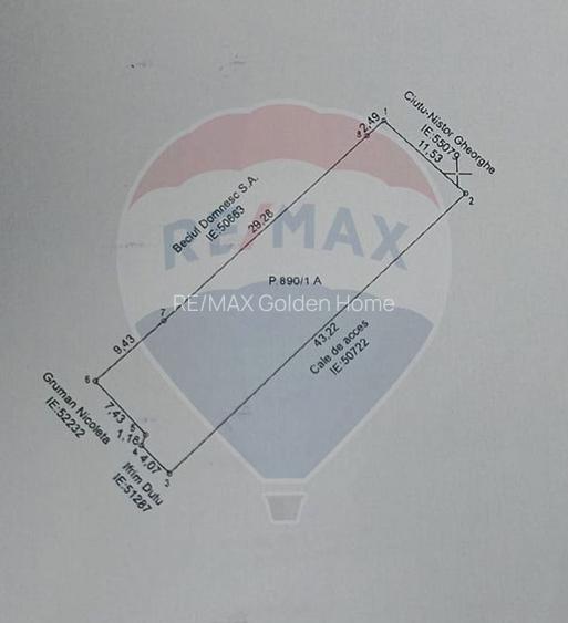 Teren 495mp Campineanca / Strada Trandafirilor - 3
