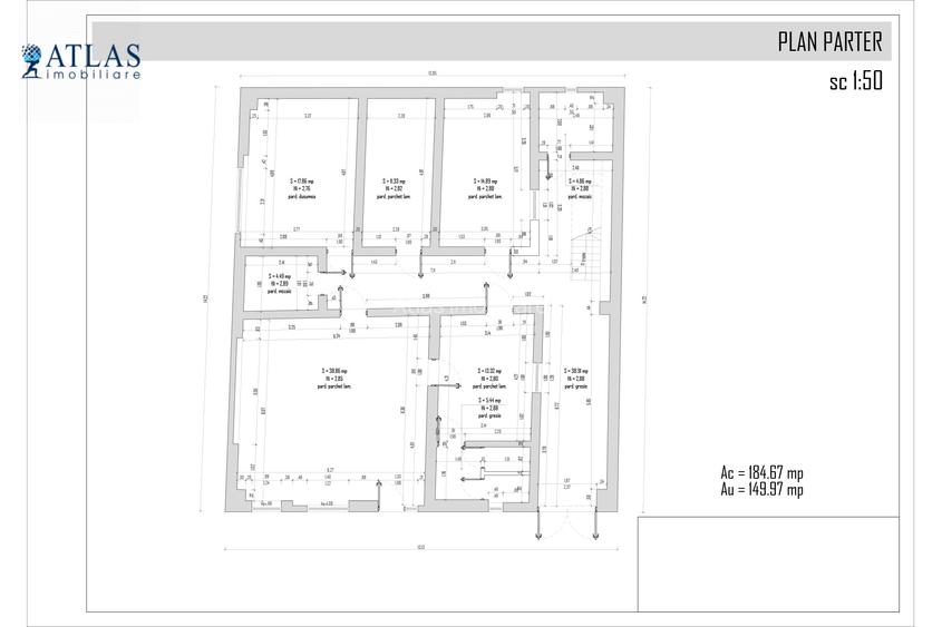 Investiție rară în centrul Brașovului – Vilă cu 31 camere, chiriaș stabil - 32