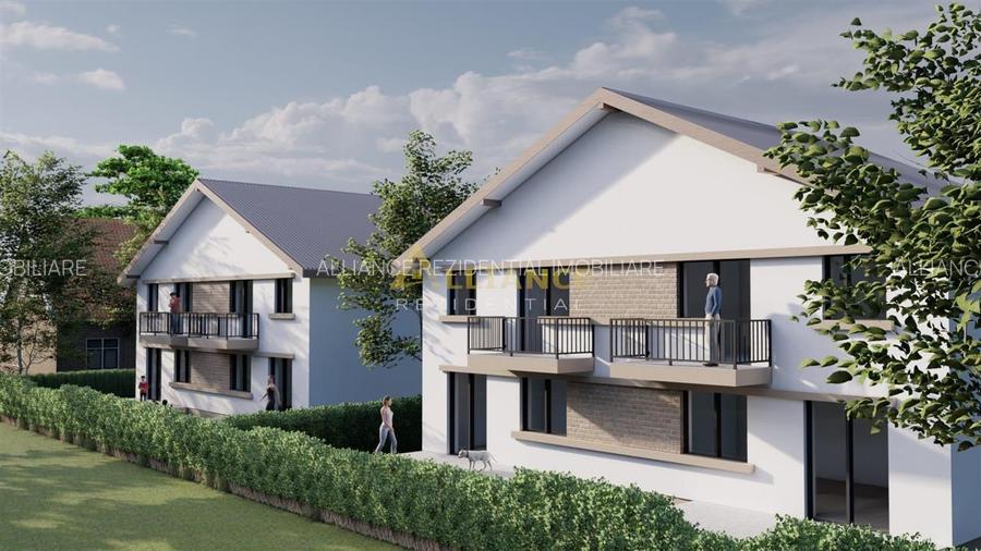 Casa tip Duplex - 2 dormitoare - 2 bai - 325 mp teren - 9