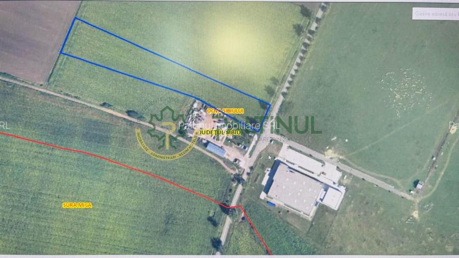 Teren Sibiu, între Șura Mică și Ocna Sibiului direct la drumul principal! - 2