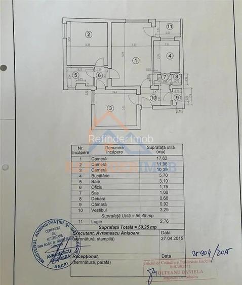 Vanzare 3 camere Ramnicu Sarat 57mp - 8