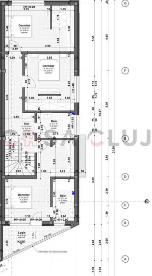 Casa tip Duplex,  6 camere, Campului!! - 2