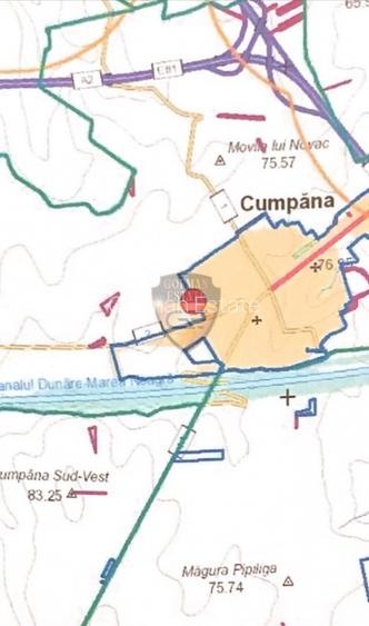 Proiect Investitie Cumpana, 6,7 ha lotizat, 132 case, aprox 400 mp, PUZ P+1, 2xD - 18