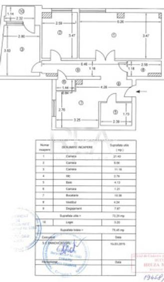 Apartament 3 camere, Romana - 10