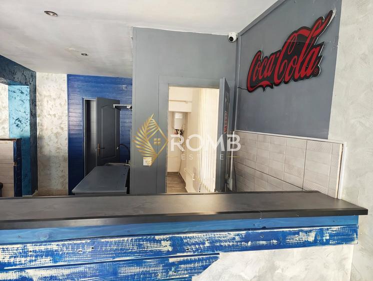 Spațiu comercial cu terasă, 88 mp utili, alimentație publică, zona Piezisă