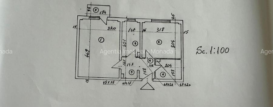 Apartament 2 camere de vânzare | Lujerului - Aleea Cetățuia - 6