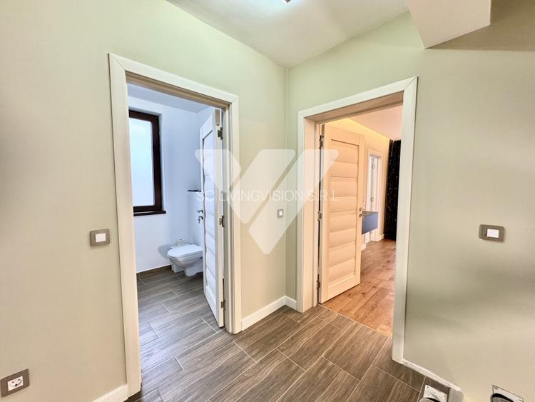 Casa moderna tip duplex 4 camere mobilata, teren 235 mp Talmaciu Sibiu - 14