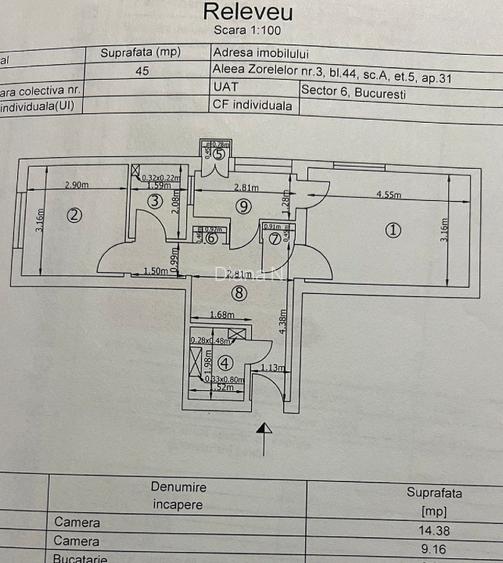 APARTAMENT LA 5 MINUTE DE METROU LUJERULUI/ RENOVAT - 12