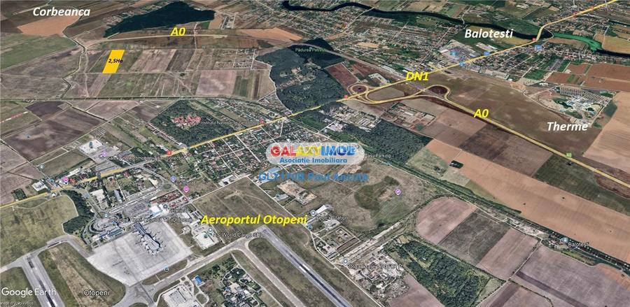 Teren 25000 mp Corbeanca str Floarea Soarelui cu PUZ Lotizat - 4