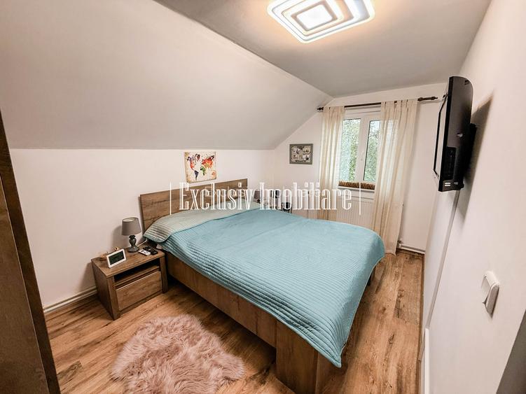 Casa cu Etaj si Curte Mare- 4 camere si 2 bai 130 mp - Parcare 2 Masini - Foisor - 30