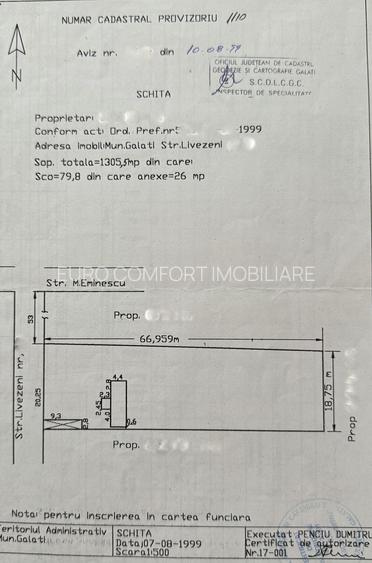 OPORTUNITATE MAJORĂ : Teren 1.305 mp cu Deschidere Generoasă în Galati - 1