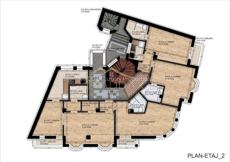 Spatiu Apartamente/ Hotel //​ ​1027.80 mp // Zona Obor - 4